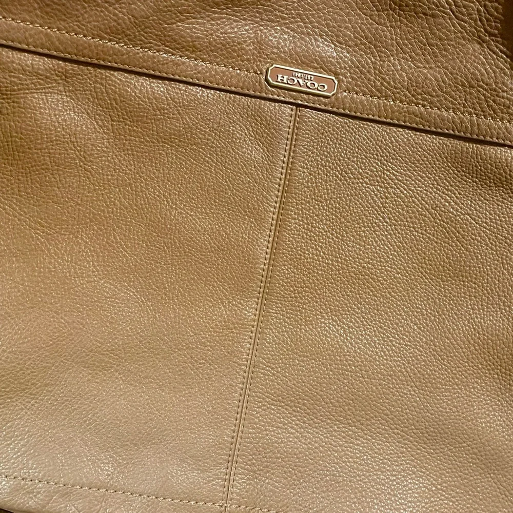 Coach Tan Leather HoBo Bag - Picture 8 of 8